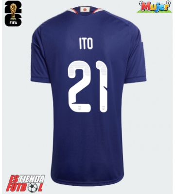 Japón Hiroki Ito #21 Primera Equipación Mujer Mundial 2026 Manga Corta